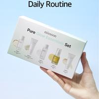 [mixsoon Official Shop] Pure Glow Essentials Set I Bean Cleansing Oil 20ml + Centella Cleansing Foam 20ml + Centella Asiatica...