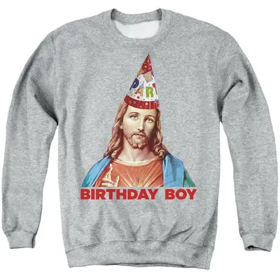 Jesus Birthday Boy Unisex Gift Adult Sweatshirts Christmas