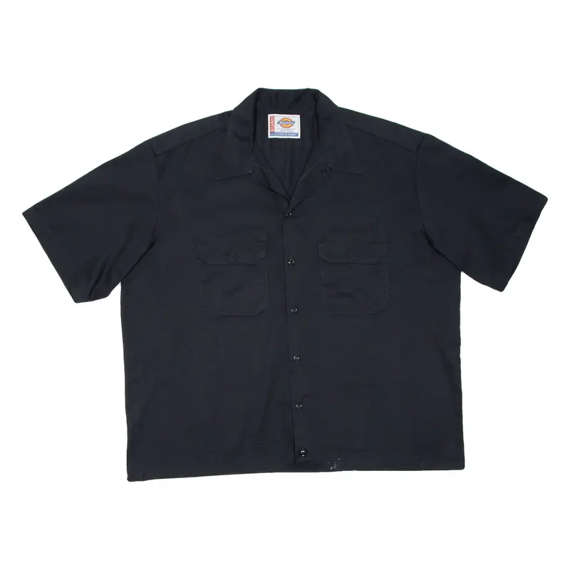 DICKIES Mens Worker Shirt Black XL