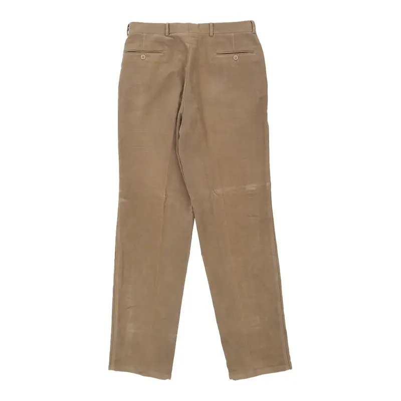 Collezioni Armani Trousers - 34W 36L Brown Cotton