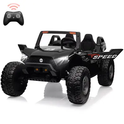 Garvee Ride - P Series: 24V 2-Seater Ride-On UTV: Remote Control, 4WD Motors, 21 Seats + Foldable Seat, 15.4 EVA Wheels, Mu...