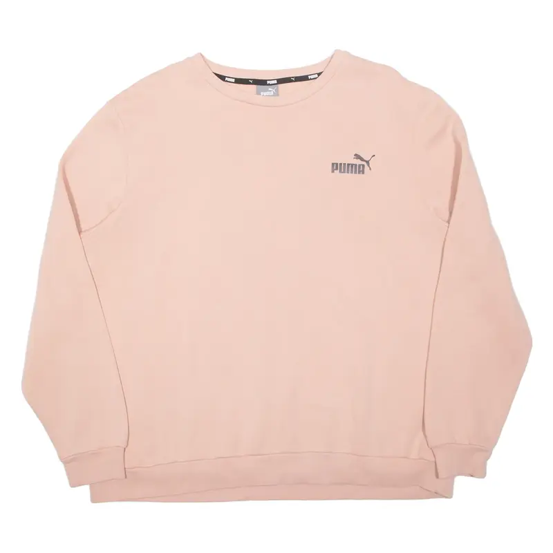 PUMA Womens Sweatshirt Pink 2XL