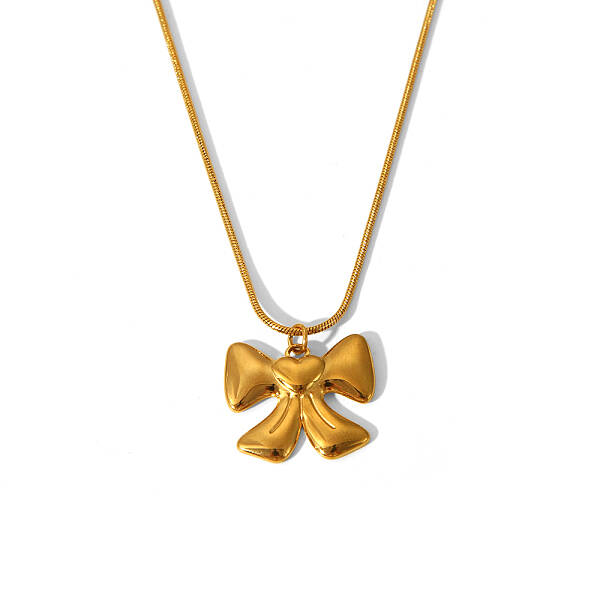 Stainless Steel Pendant Fashion Collarbone Necklaces