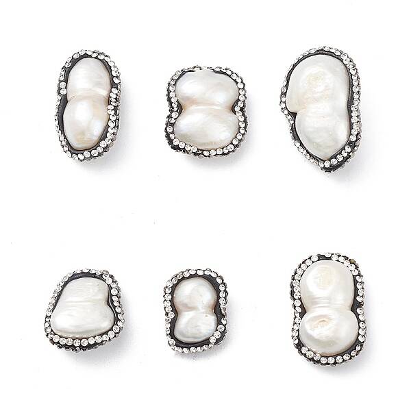 Natural Cultured Freshwater Pearl Nuggets Beads