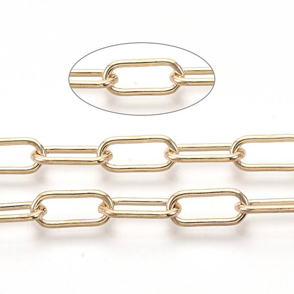 Unwelded Iron Paperclip Chains