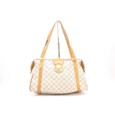 Pre-owned Louis Vuitton PVC Shoulder Bags N42220 Azure Stresa PM Tote Bag