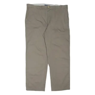 TOMMY HILFIGER Chino Mens Trousers Green Regular Straight W40 L30
