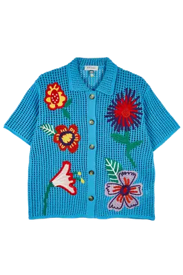 Shirt Knt042a Blue | Color: BLUE | Size: M