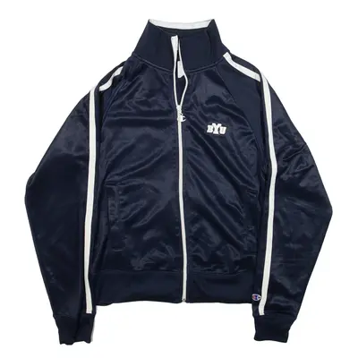 CHAMPION BYU Track USA Jacket Blue Mens S