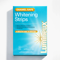 Lumineux Whitening Strips (7 Pack) – Peroxide-Free Coconut Oral Care Strips Enamel Safe