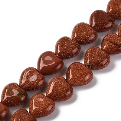 Synthetic Goldstone Beads Strands