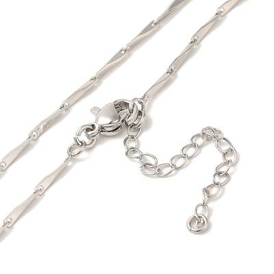Brass Twist Link Chain Necklaces