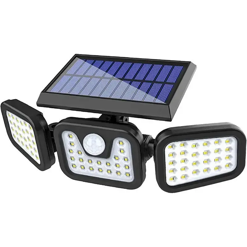Solar Outdoor Light, 6500K Ultra-Bright Daylight Color Temperature, IP65 Waterproof Outdoor Wall Light, Ultra-Sensitive Senso...