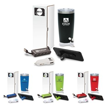 100 Customized Analog 5-Piece Technology Gift Set - Vacuum Sealed ...