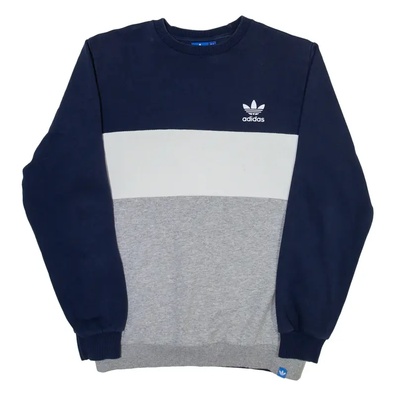 ADIDAS ORIGINALS Mens Sweatshirt Blue S