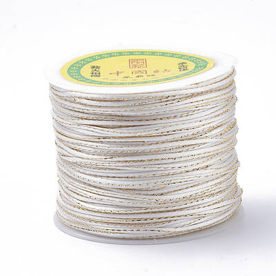 Metallic Stain Beads String Cords