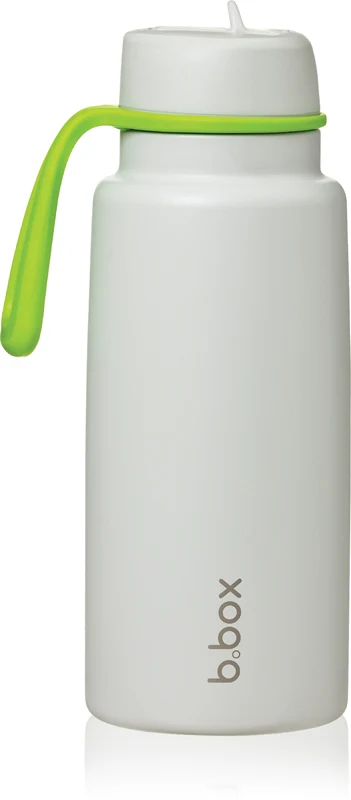 B.Box Insulated Flip Top Bottle thermos Lime Time 1000 ml