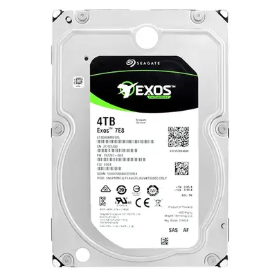 ST4000NM0125 Seagate Exos 7E8 4TB 7.2k SAS 12Gb/s 128MB Cache 3.5-inch HDD