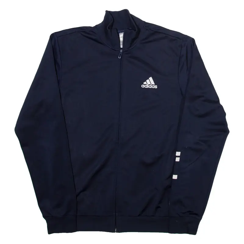 ADIDAS Mens Track Jacket Blue S