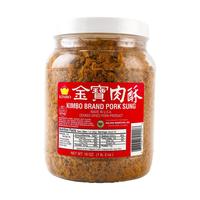 KIMBO  Pork Sung Taiwan Meat Floss - 18 oz [High-Protein Topping for Meals Food Asian