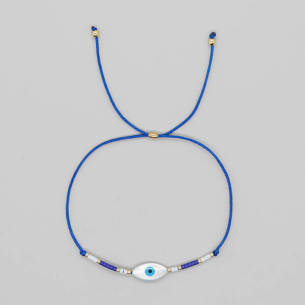 Natural Shell Evil Eye Bracelets
