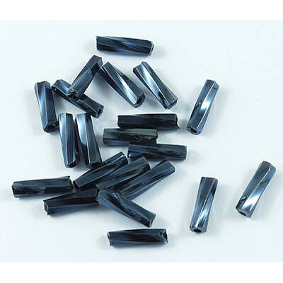 Glass Twist Bugles Seed Beads