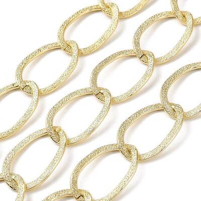 Oxidation Aluminum Textured Curb Chains