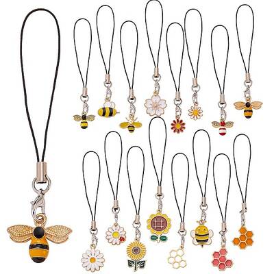 Alloy Enamel Mobile Strap