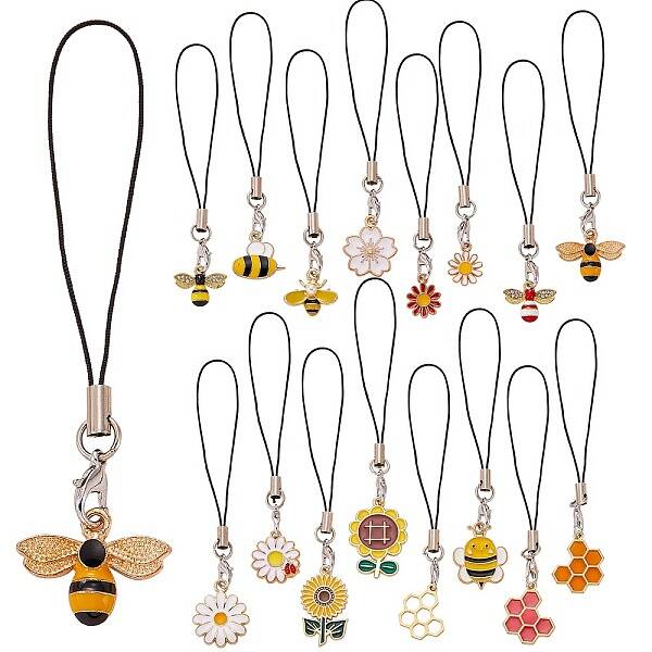 Alloy Enamel Mobile Strap