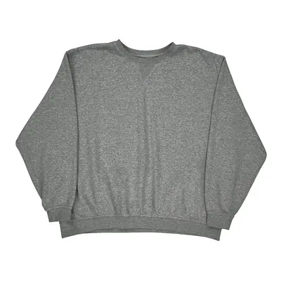 Carhartt Sweatshirt - 3XL Grey Cotton Blend