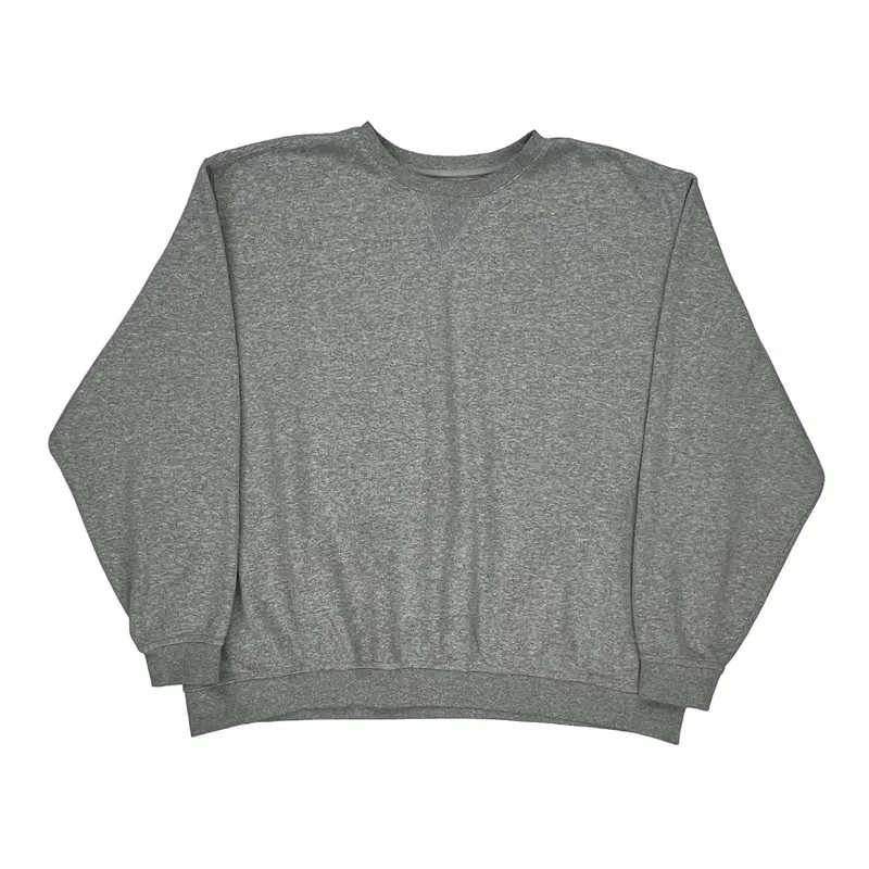 Carhartt Sweatshirt - 3XL Grey Cotton Blend