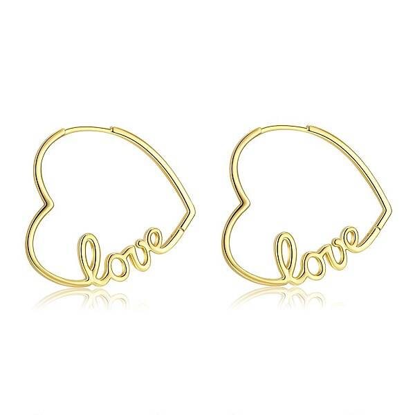 Brass Huggie Hoop Earrings