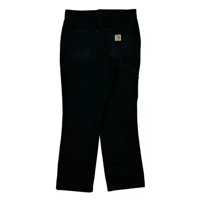 Carhartt Trousers - 30W 29L Black Cotton Blend