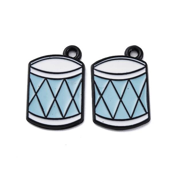 Spray Painted Alloy Pendants