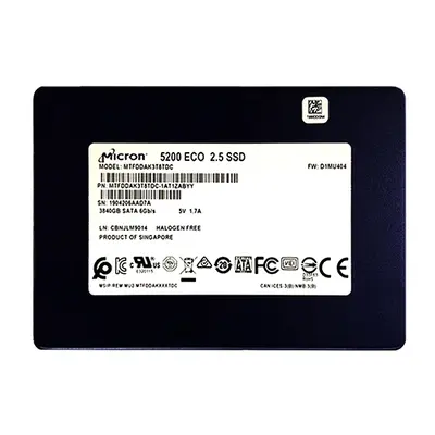 MTFDDAK3T8TDC Micron 5200 3.84TB SATA 6Gb/s 2.5-Inch Solid State Drive