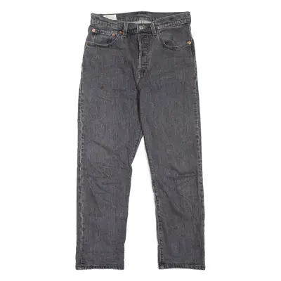 LEVI'S 501 BIG E Jeans Womens Grey Regular Straight W26 L26
