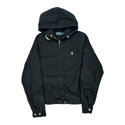 Polo By Ralph Lauren Jacket - Medium Black Cotton
