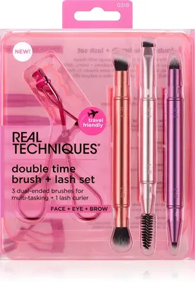 Real Techniques Double Time Brush Set