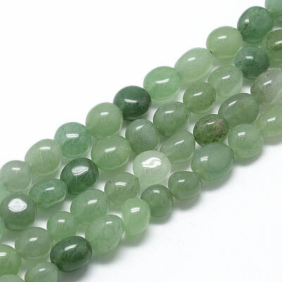 Natural Green Aventurine Beads Strands
