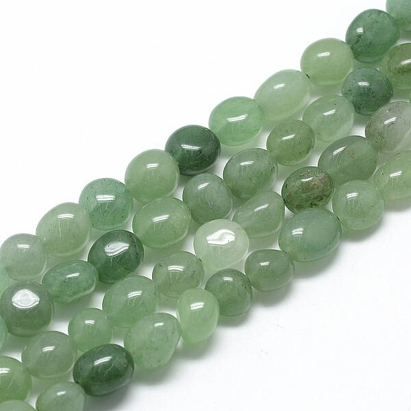 Natural Green Aventurine Beads Strands