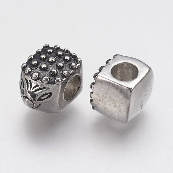 Ion Plating(IP) 304 Stainless Steel European Beads