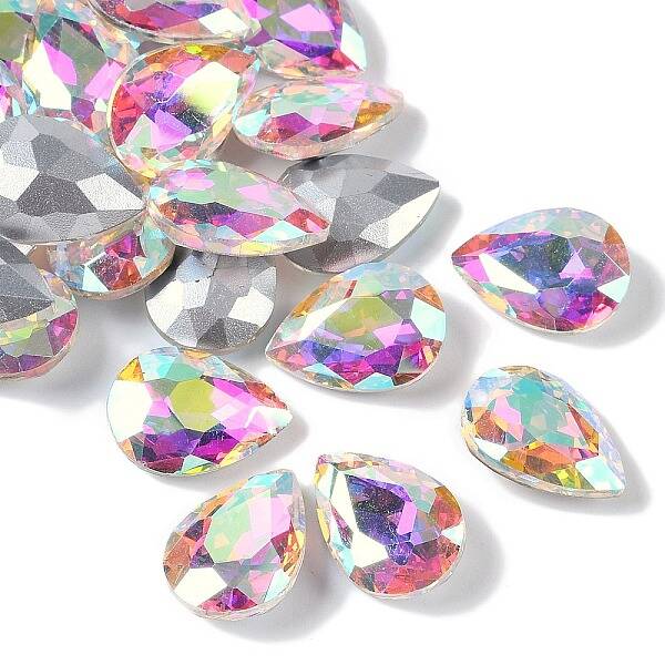 Glass Pointed Back Rhinestone