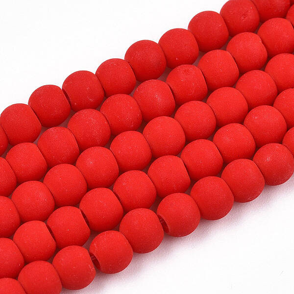 Opaque Glass Beads Strands