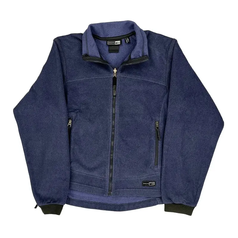 Rei Fleece Jacket - Small Blue Polyester