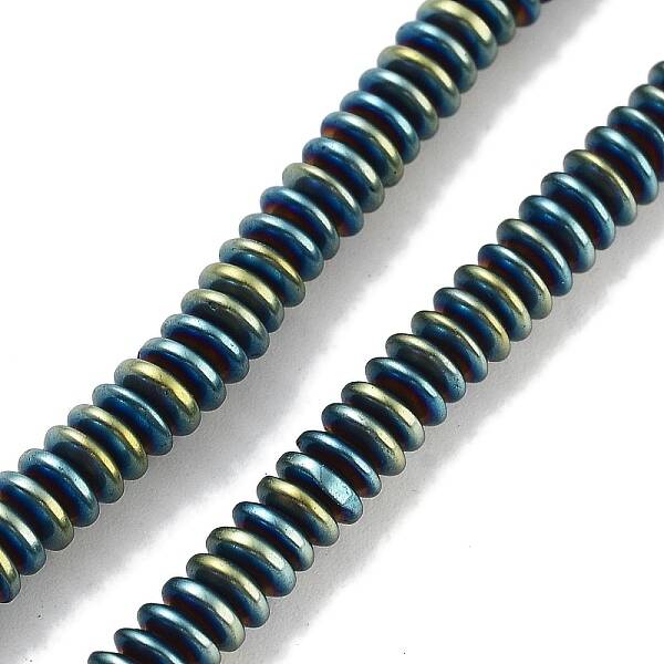 Electroplated Synthetic Non-magnetic Hematite Beads Strands