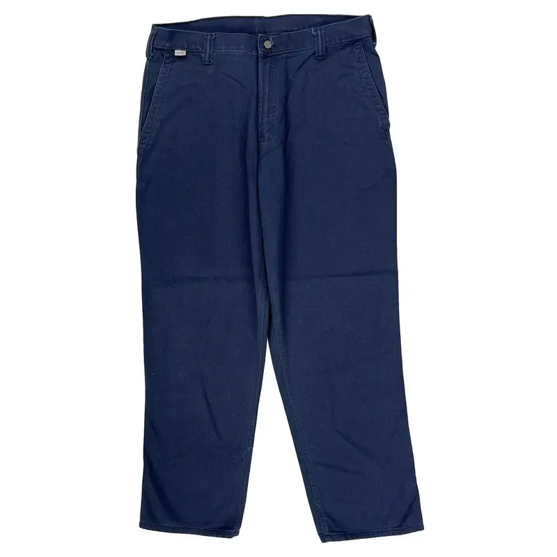 Carhartt Trousers - 36W 32L Navy Cotton Blend