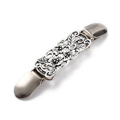 Vintage Alloy Cardigan Clips