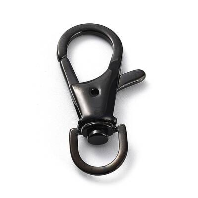 Ion Plating(IP) 304 Stainless Steel Swivel Lobster Claw Clasps