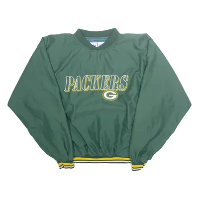 NFL Mens Pullover Jacket Green USA M