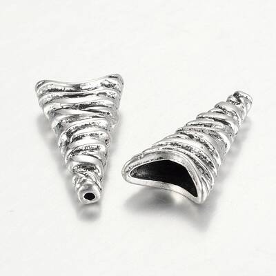 Tibetan Style Cone Alloy Bead Caps